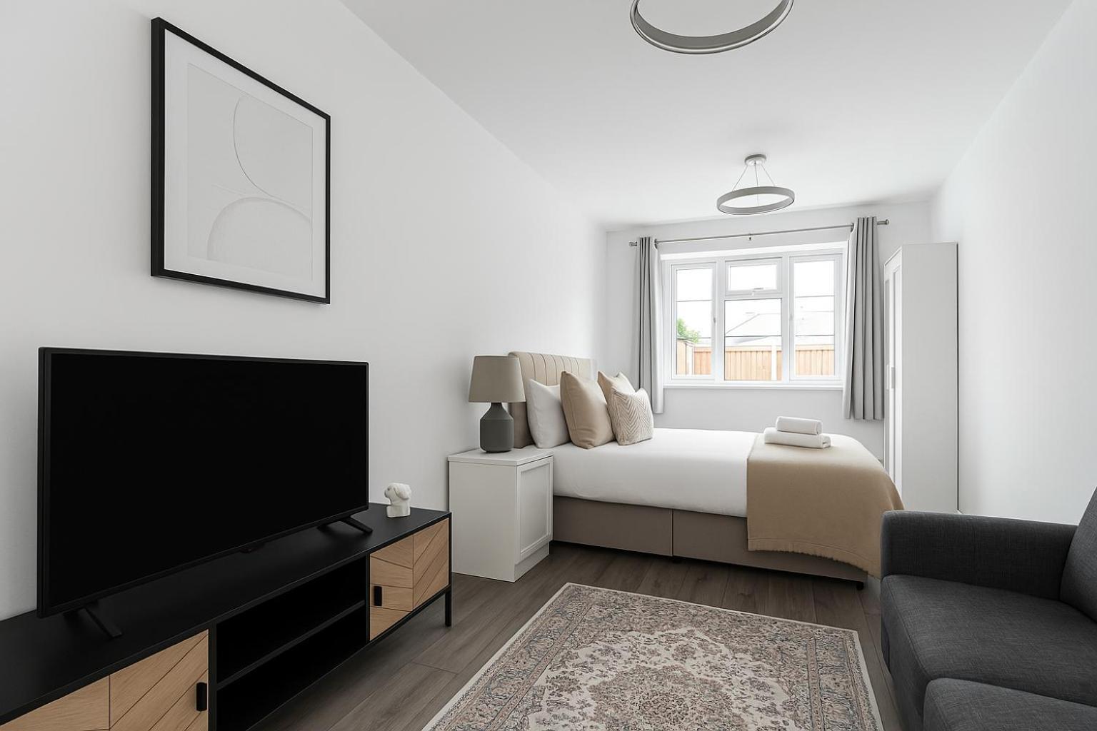 Bright Private Rooms - Peaceful Morden Location Лондон Экстерьер фото